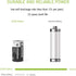 EEMB ER34615 Nonrechargeable 3.6V Lithium Battery with Tabs Li-SOCL? D Size 19000 mAh High Capacity UL Certified Single-Use 3.6V Lithium Thionyl C...