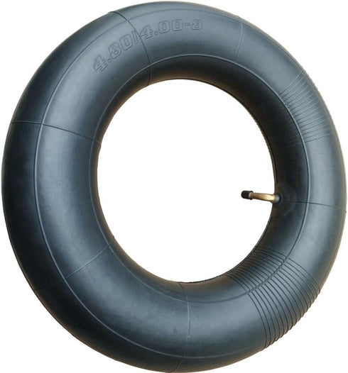 2 Pack 4.80/4.00-8 Wheelbarrows Inner Tube with TR-87 Bent Valve Stem for Lawn Mowers, Hand Trucks,Heavy Duty,Trailers and More 4.00-8 Tire...