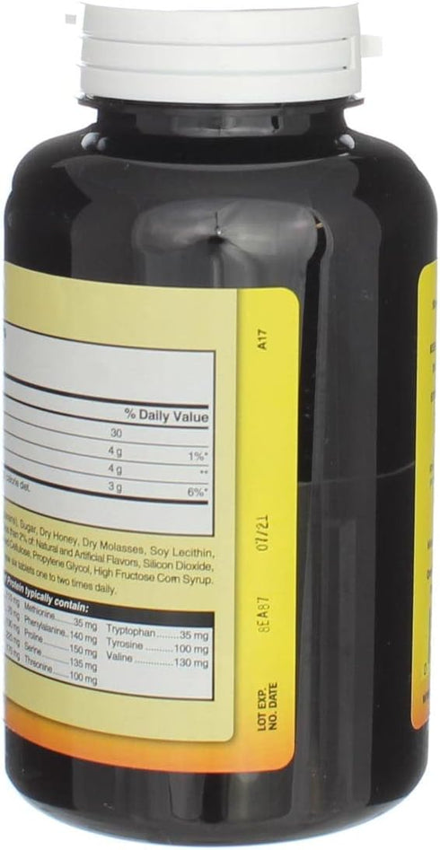 Nature's Blend Protein Tablets Honey Flavor 200 Tabs...