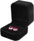 LamQee Engagement Ring Box Velvet Earrings Studs Ring Case Jewelry Display Storage Box Gift Box for Proposal Engagement Birthday Wedding Anniversa...