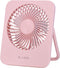 Desk Fan Battery Operated Portable Fan,2000mAh USB Rechargeable Fan, 4 Speeds Adjustable 180°Tilt Ultra-thin Mini Personal Fan For Home,Desktop,Ca...