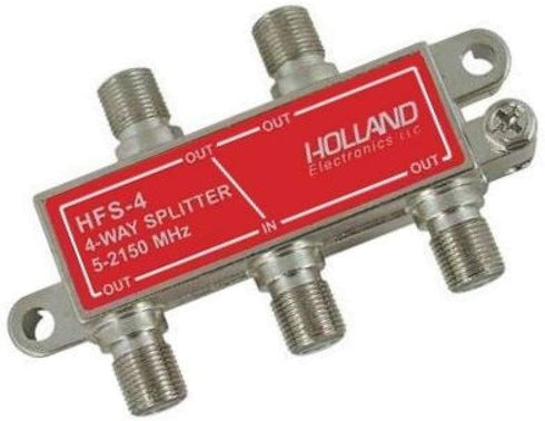 4-Way HD RF Cable TV 2150 Mhz Splitter...