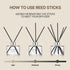 COCODOR Signature Reed Diffuser Set/April Breeze / 6.7oz /1 Pack/Home Fragrance Diffuser, Oil Scent Diffuser for Bathroom Shelf Decor...