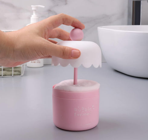 Facial Foamer Face Foam Maker Marshmallow Whip Maker Skincare Tools Facial Cleansing Tool for Face Wash Gift for Her (2pcs, Pink+Purple)...