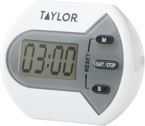 Taylor Digital Timer Counts Up and Down for School, Learning, Projects, and Kitchen Tasks...