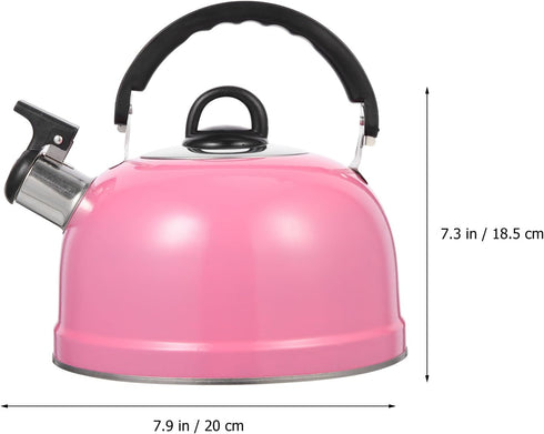 MAGICLULU Buzzing Kettle Heating Pot Whistling Teapot Whistling Water Kettle Teapot for Stovetop Mini Tea Kettle Tea Kettle Top Chinese Teapot Sou...