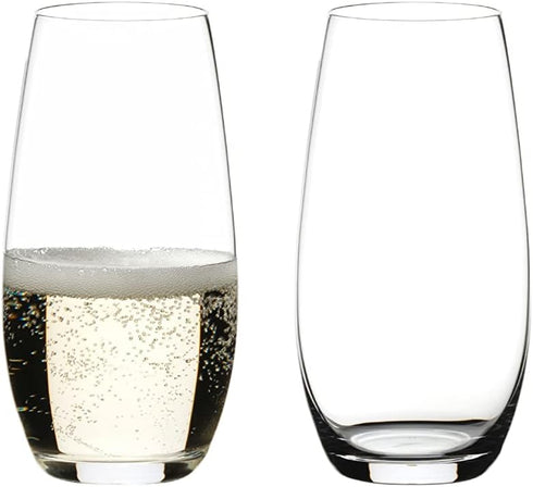Riedel The O Wine Tumbler Champagne Glass...