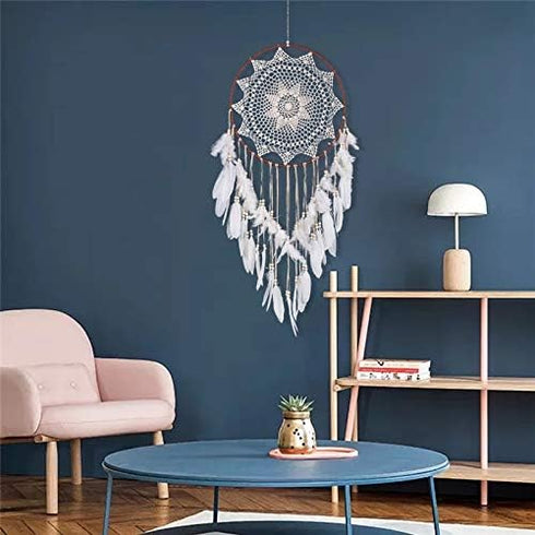 Tvoip Dream Catcher Handmade Feather Dreamcatchers for Wall Hanging,Dream Catchers for Bedroom Home Decoration Ornament Decor Ornament Craft Gift ...