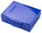 Caplugs Evergreen 258-6025-B30 Slide Storage Box. 25 Places, Polypropylene, Blue...