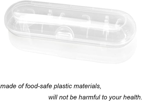 Nincha Portable Replacement Plastic Electric Toothbrush Travel Case for Oral-B Pro Series (Transparent)...