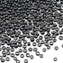 Size 12/0 Crafts Glass Seed Beads 2mm Black Beads for Jewelry Making (Total About 100g About 11000pcs)...