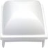 above Ground Pool Fence Post Caps- (Package of 12 pieces) white, 1.5 inch square Post (fits many brands of pools)...