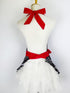 Black Lace Flirty Apron with Pocket, Fun Retro Sexy Cooking Pinup Aprons for Women Girls...