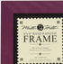Mill Hill Wooden Frame 6"X6", Matte Plum...