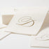 Caspari White Pearl Paper Linen Guest Towels, Monogram Initial Letter, Pack of 24...