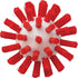Vikan 5380-50-4 Stiff Tube Brush, Polyester, 2" x 5-3/4" OAL, Red...