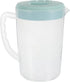 Hemoton Plastic Pitcher with Lid,2000ml Lemonade Pitcher,Pitcher with Lid Covered,Juice Beverage Jar,Airtight Pitcher Jug Juice Pitcher Milk Conta...