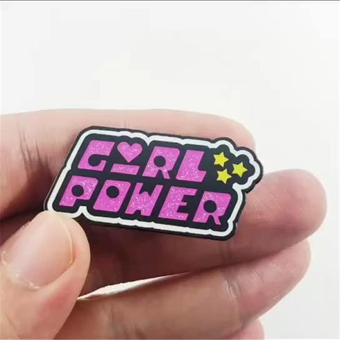 GIrl Power Enamel Pins Feminism Metal Cartoon Brooch Backpack Hat Bag Collar Lapel Badge Men Women Fashion Jewelry Gifts for Women Empowerment Bro...