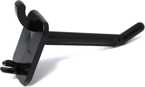 JSP Manufacturing 2" Plastic Pegboard Hooks Garage/Tools/Storage/Organization/Jewelry/Craft (25, Black)...