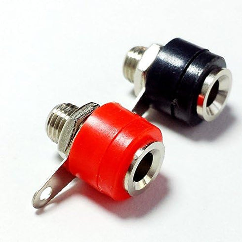 CESS Speaker Banana Male Plug Female Socket Panel/Chassis Mount (jcx) (10 Pack)...