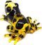 Handmade Mini 2" Blown Glass "Yellow-Banded Poison Dart Frog" Figurines Figures Art,Collectible Dollhouse Gift Ideas,Miniature Animals,Tiny Orname...