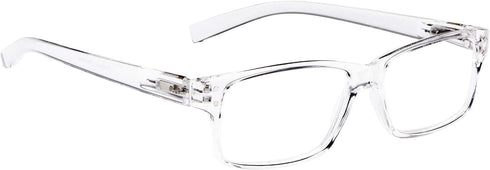 BLUELESS Vintage Eyeglasses Men Women (Transparent,+0.00)...