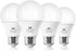 Light Bulbs 60 Watt Equivalent Solt White 2700K, E26 A19 LED Light Bulb 9W 800 Lumen, Focos LED para Casa, 120V 60HZ Lightbulbs for Indoor Outdoor...