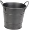 Food Container Small Containers Black Metal Ice Container for Bar Basket Mini Tinplate Bucket Portable Ice Bucket French Fry Bucket Dipping Sauce ...