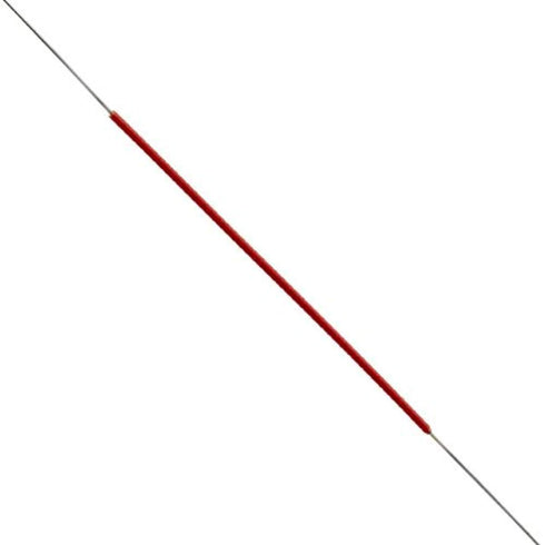 Jonard Tools 30-R-50-020 Red Insulated Kynar Pre-Cut Pre-Stripped Wire, 30 AWG, 2" Insulation Length (50 Pack)...
