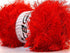 100 Gram Bright Red Eyelash Yarn Ice Fun Fur 164 Yards......