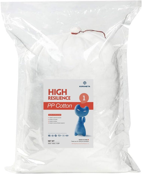 250g/8.8oz Premium Polyester Fiber,White,Doll or Pillow Stuffing...