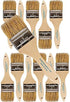Pro Grade - Chip Paint Brushes - 12 Ea 2 Inch Chip Paint Brush Light Brown...