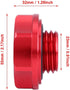 Oil Filler Cap, Aluminium Alloy Oil Filler Cover Engine Fuel Tank Cap for Honda Car(red)...