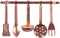 Dolls House Miniature Kitchen Accessory Copper Hanging Utensils & Rack 5055...