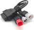 3-in-1 OBD2 Adapter Cable,16 pin to 6 pin 4 pin 3 pin OBD Diagnostic Cable,OBD2 to OBD1 6 pin 4 pin 3 pin Plug Adapter for Honda Guzzi Kawasaki Su...