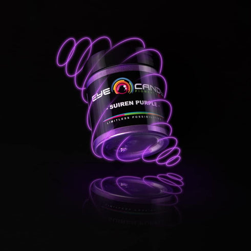 Eye Candy Pigments Premium Purple Mica Powder - Suiren Purple (25gr) - for Epoxy, Resin, Soap, Paint, Woodworking, Acrylic Pouring, Bath Bombs, Fi...