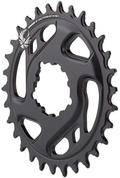 SRAM X-Sync 2 Eagle Cold Forged Direct Mount Chainring 30T Boost 3mm Offset...