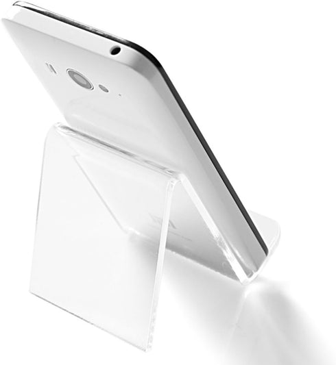 5 Pack Clear Show Rack Display Holder Mount Stand for Mobile Cell Phone iPhone Display Stands...