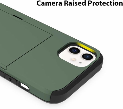 ZIYE for iPhone 12 Mini Case with Card Holder,for iPhone 12 Mini Wallet Case Anti-Scratch Dual Layer Hidden Pocket Case Shockproof Cover Compatibl...