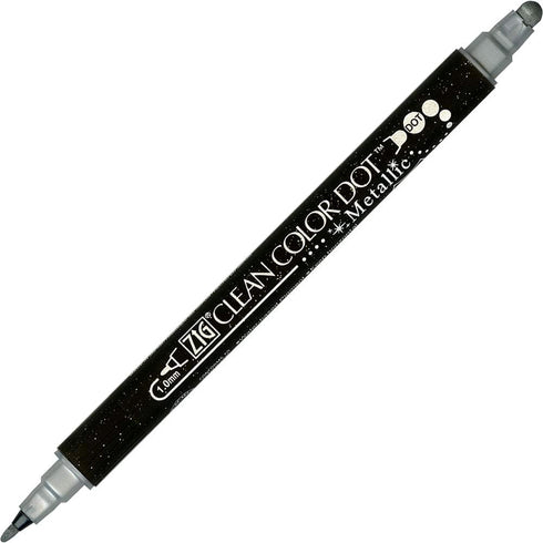Kuretake TC-8100/6V ZIG Clean Color Dot Metallic 6 Colors...