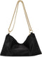 Ynport Women's Evening Handbags Black Clutch Purse Gold Small Shoulder Bag Nude Formal Cocktail Wedding Bridal Purse...