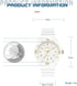 Women's Wrist Watches Nurse Watch for Women Girls Waterproof Analog Quartz Design Minimalist Simple Sports Luminous Nursing Watch Gifts for Ladies...