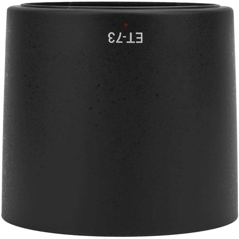 Camera Lens Hood for Canon,ET-73 Plastic Black Camera Mount Lens Hood Fit for Canon EF 100mm f/2.8L Macro is USM Lens,Lens Hood...