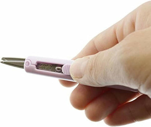 SUN-STAR Slarino Travel Ready Compact Scissors - Pocket Sized & Portable, Light Violet S3720020...
