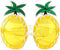 Crazy Night Fiesta Tropical Pineapple Sunglasses, Tropical Hawaiian Luau Party Summer Party Beach Party Novelty Sunglasses (yellow)...