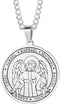 Jude Jewelers Stainless Steel The Seven Archangels Medallion Occult Amulet Pendant Necklace...