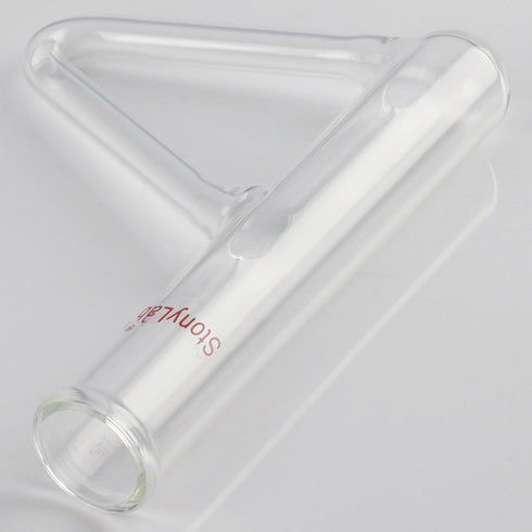 stonylab Thiele Melting Point Tube, Borosilicate Glass Measuring Point Lab Melting Point Tube Triangle Shape Thiele Tube, 150 mm...