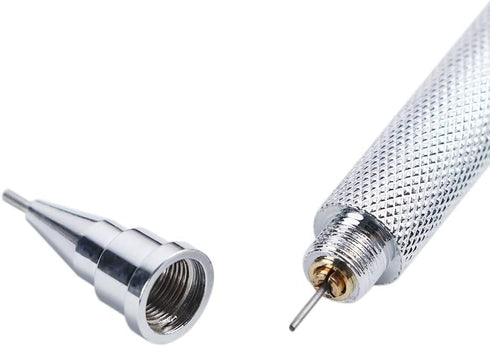 Silver Metal Mechanical Pencil Automatic Mechanical Drafting Pencil,Artist Metal Lead Holder Metal Marker Carpenter Pencils,Mechanical Drawing Pen...