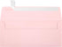 LUXPaper #10 Business Envelopes | Peel & Press | 4 1/8" x 9 1/2" | Candy Pink | 80lb. Text | 50 Qty...
