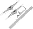 Stainless Steel Lens Wrench, Double Camera Lens Repair Wrench, Camera Lens Removal Tool for disassembling and maintaining 10 to 130mm lenses...